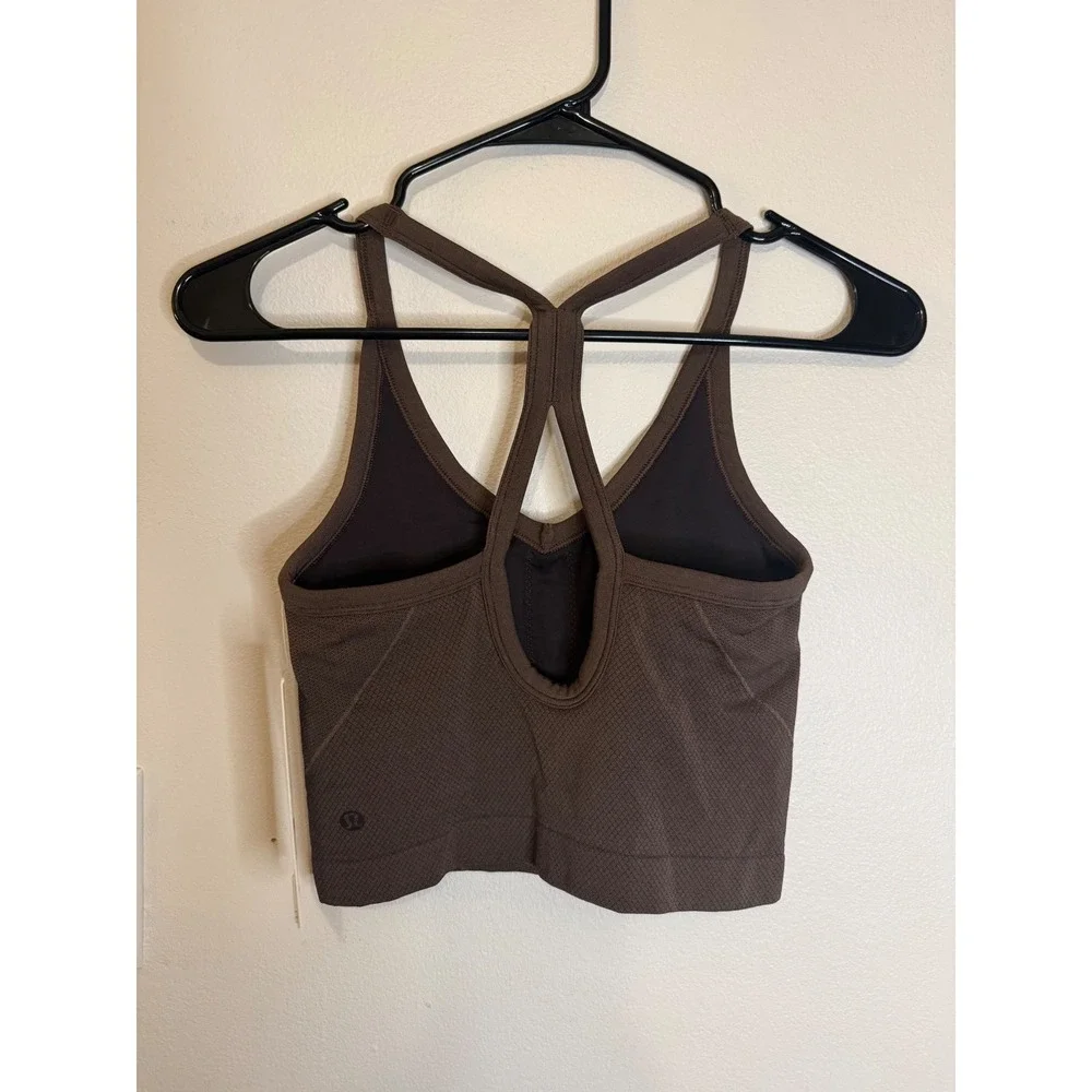 Lululemon Get Low Crossback Training Tank Size XS Sequoia Twig NWT